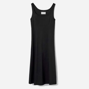 NWOT Everlane Luxe Cotton Seamed Tank Dress Size Medium